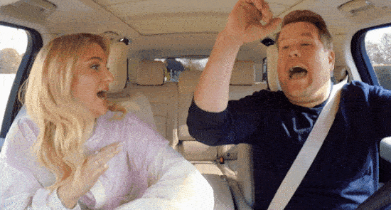 Die Fahrgemeinschaft als Garant für einen blendenden Start in den Tag – zumindest mit James Corden am Lenkrad Die Fahrgemeinschaft als Garant für einen blendenden Start in den Tag – zumindest mit James Corden am Lenkrad
