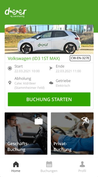 Neues Carsharing Angebot in Alzey: Anbieter deer bringt E-Mobilität für  alle auf die Straße