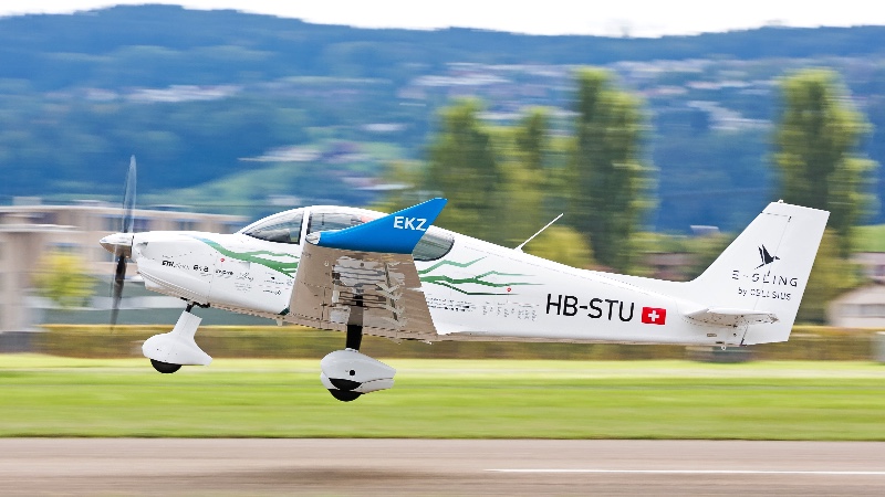 Am 19. September 2022 hob das elektrische Kleinflugzeug zum ersten Mal ab 